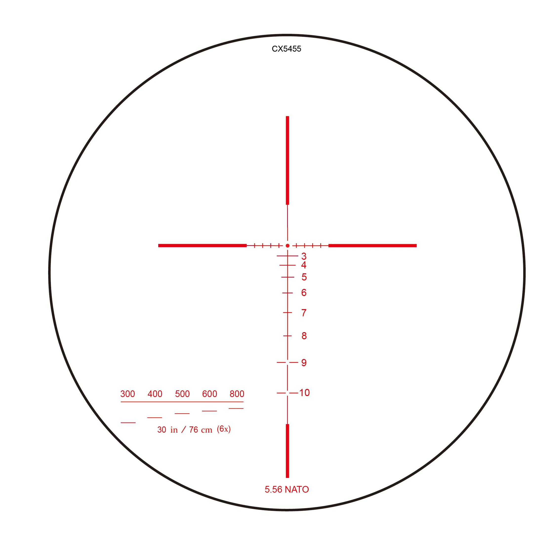 Rifle scope red dot sight Holy Warrior DR 1-4x fixed dual field of view red illumination scope with full markings for airsoft hunting