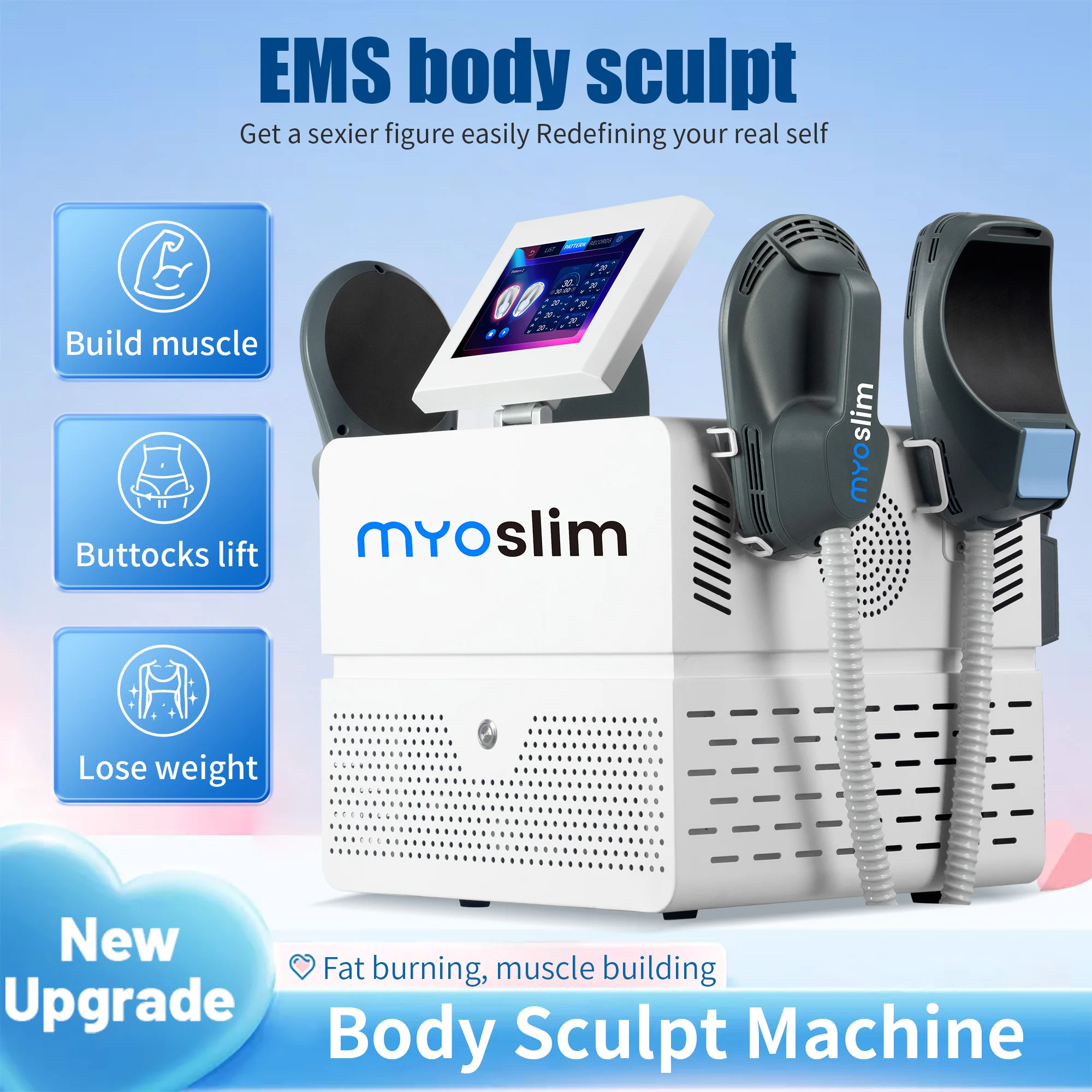 6500W EMSzero Sculpting Beauty Machine Fitness HI-EMT Body Eliminate With Pelvic Stimulation Fat Reduction Muscle Building 1