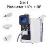 NEW 2025 Trend 3 In 1 Portable Multifun ction Beauty Machine Laser Hair Tatoo Removal Machine IPL+RF+Nd Yag Laser Machine 1