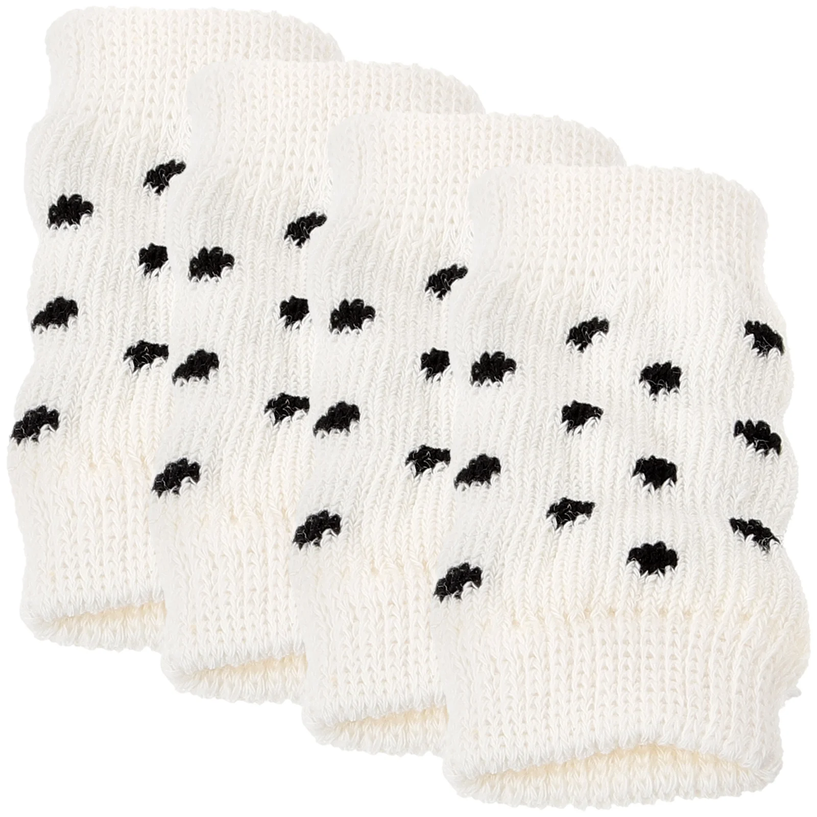 

4 Pcs Pet Socks Cat Leg Warmers Knee Brace for Dogs Puppy Sleeves Joint Protector Dot
