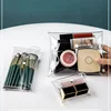 Makeup Bag Clear Organizer Cosmetic Bags Travel Portable Brush Case Storage Set PVC Transparent Pen Bath Toiletry Wash 2
