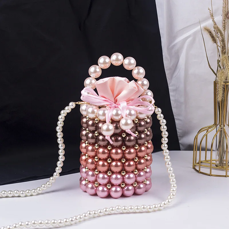 women-plastic-evening-party-small-mini-handbag-acrylic-pearls-bag-beaded-vintage-bucket-totes-luxury-brand-wholesale-white-gold