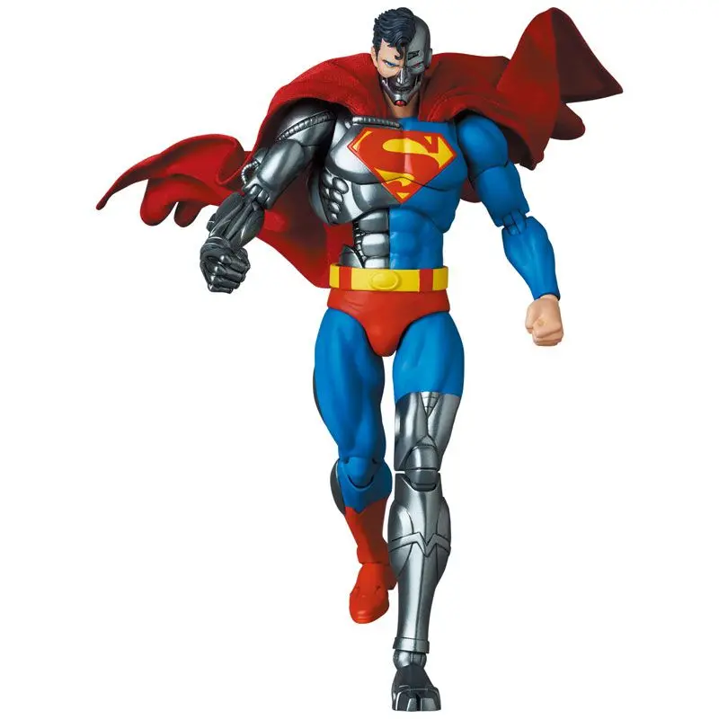 Original MAFEX 164 CYBORG SUPERMAN RETURN OF SUPERMAN In Stock