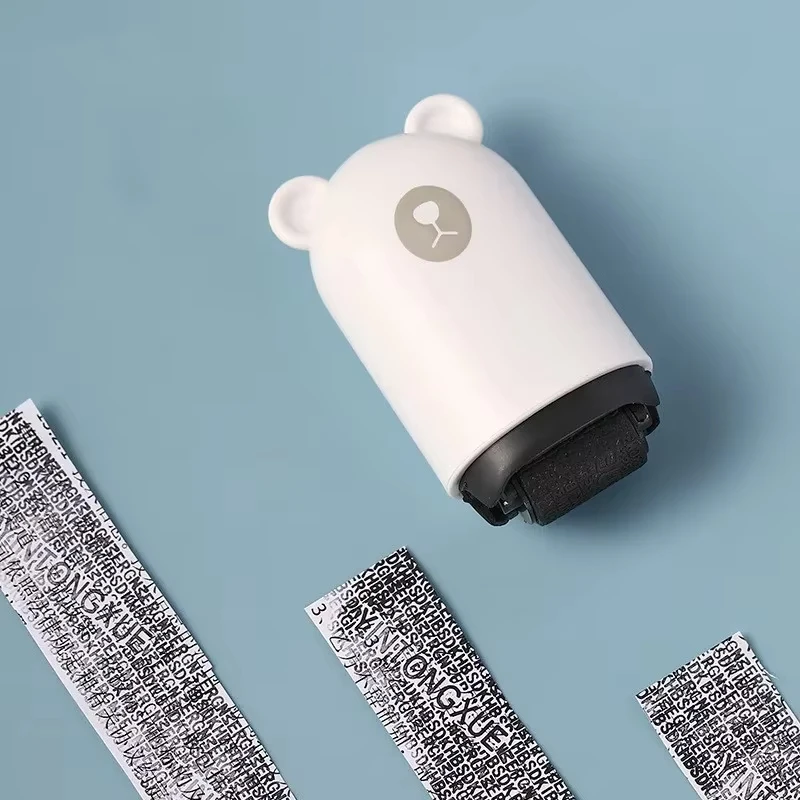 Privacy Protection Roller Stamp for Confidential Data Security and Theft Prevention