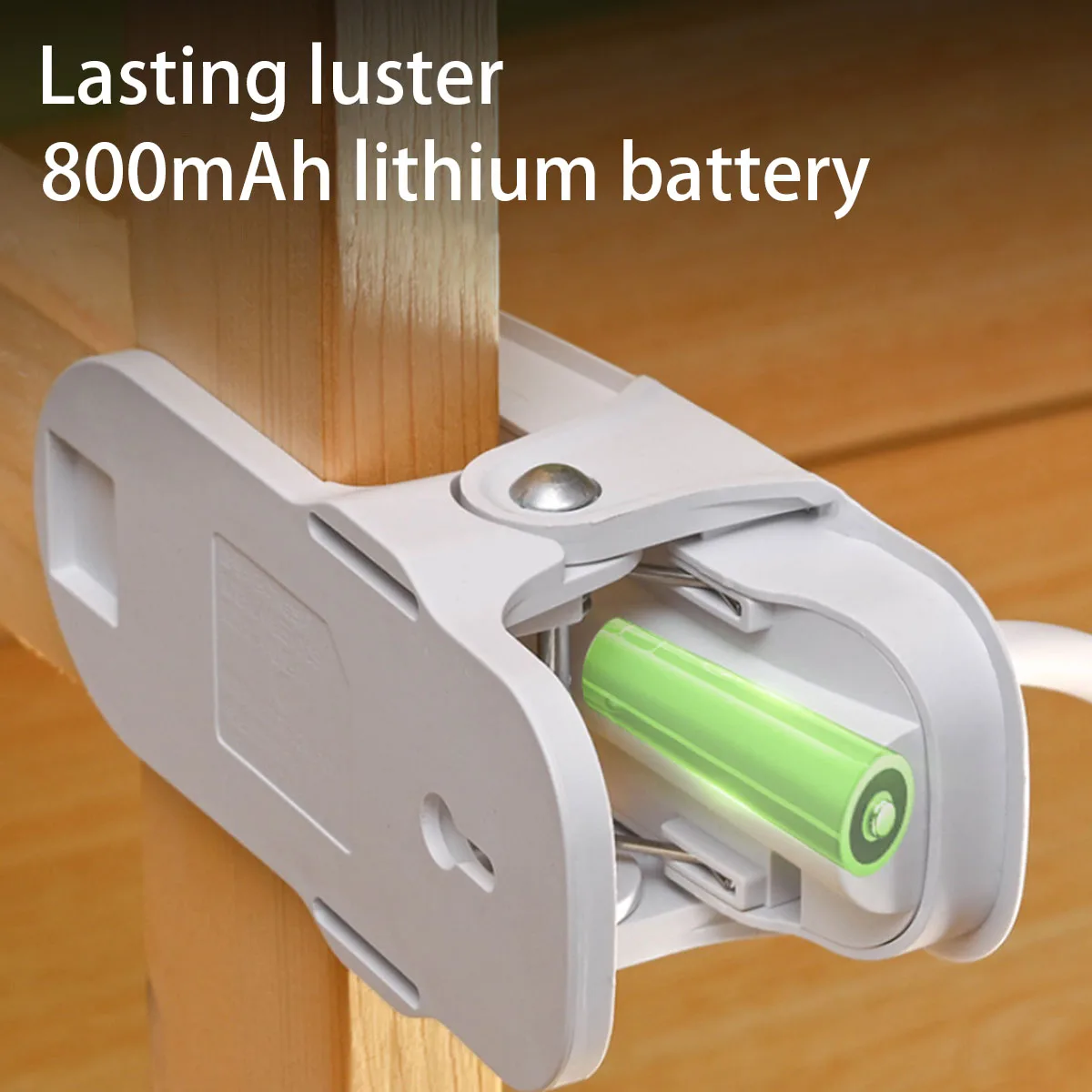LED 클립형 USB 충전식 책상 램프는 대학생, 기숙사 책상, 침실 독서등으로 적합합니다.