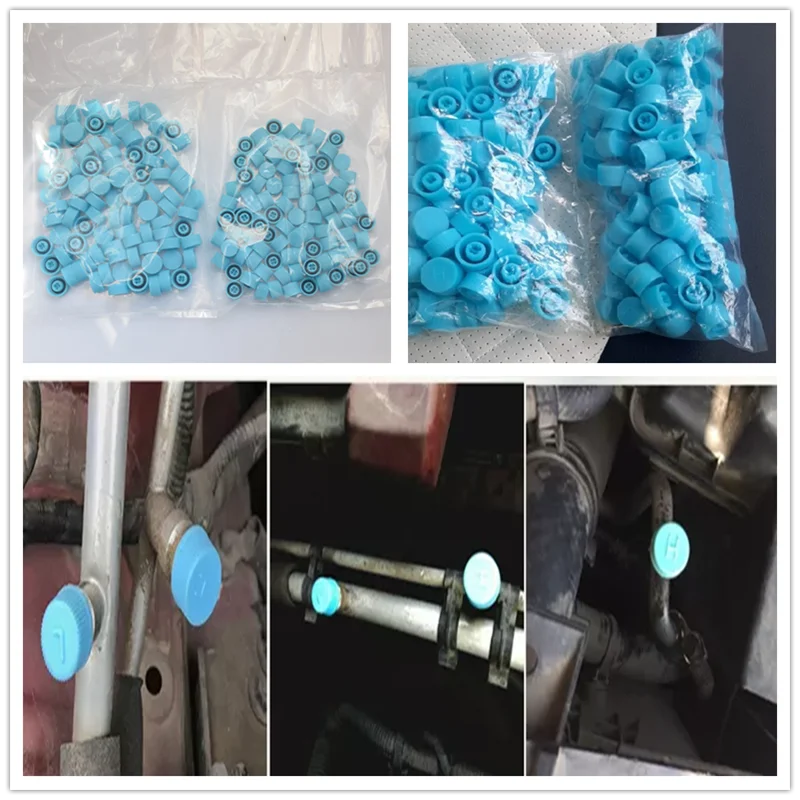 10PCS High Low Side Port Air Conditioning Compressor Valve Caps Blue 10pcs-high-low-side-port-air-conditioning-compressor-valve-caps-blue