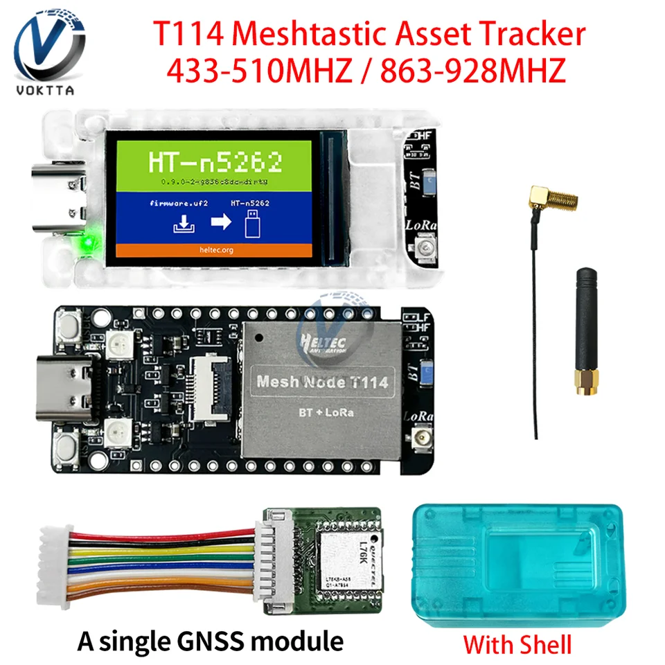 Découvrir Meshtastic avec un kit XIAO nRF52840 & Wio SX1262
