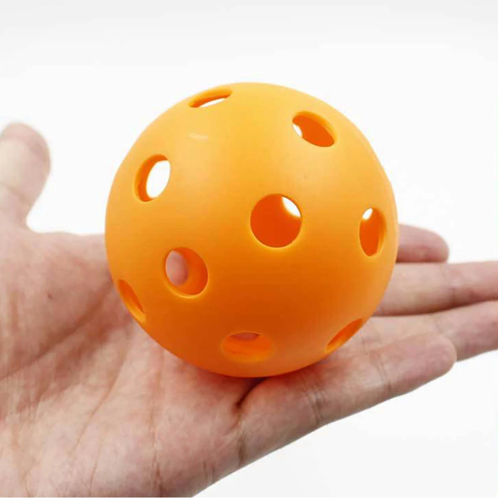 26 Holes For Indoor Pickleballs 6pcsx72mm Plastic Golf Ball Pickleball