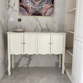Consolle americana alla moda Ingresso rustico premium con consolle portaoggetti Mobili per la casa classici minimalisti Mueble Salón
