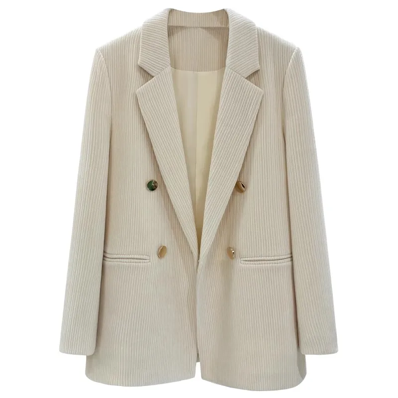 blazer-en-velours-cotele-beige-pour-femme-veste-a-double-boutonnage-manteau-chic-decontracte-automne-hiver-nouveau-2023