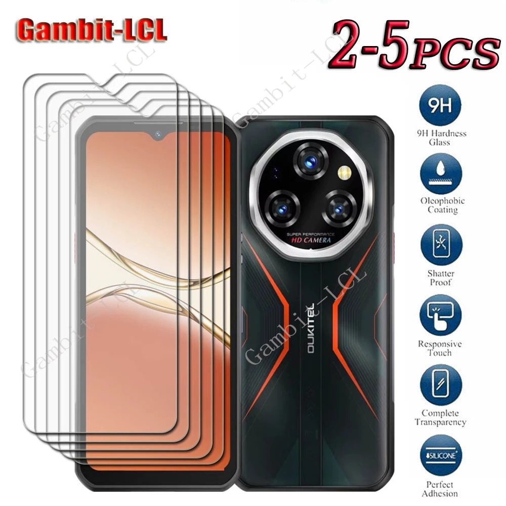 Premium 9H HD Tempered Glass Screen Protector Film (2-5 Pack)
