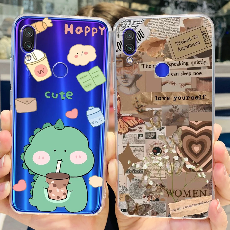 Cute Fashion Painted Soft Silicone Phone Case Cover Bumper