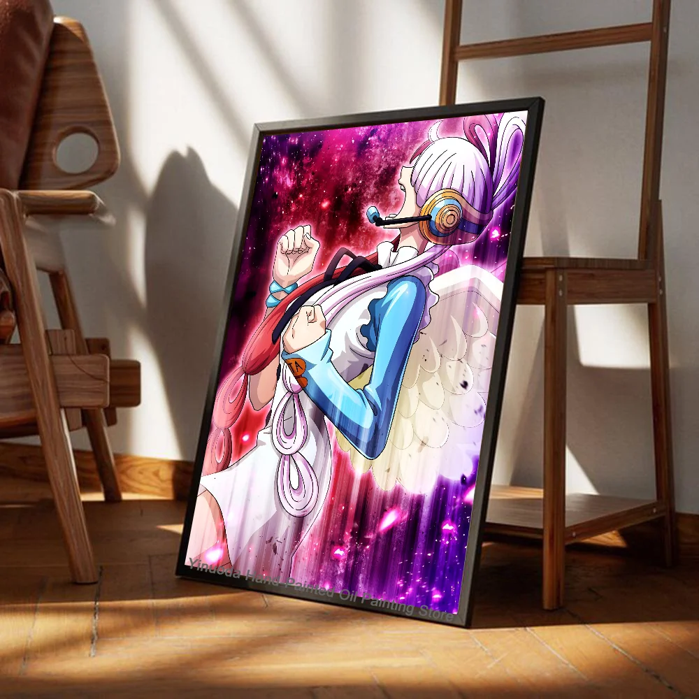 Póster de Anime O-ONE P-PIECE Uta, impresión en papel para el hogar, sala de estar, dormitorio, entrada, bar, cafetería, arte, pintura, decoración