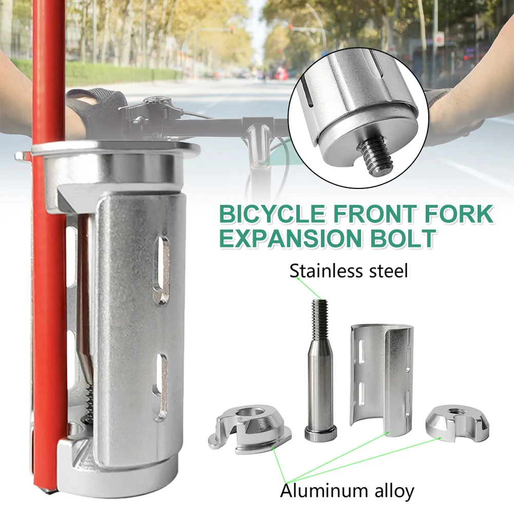 Bicycle Headset Expander Stem Top Cap 28.6mm Expansion Bolt Alloy Plug