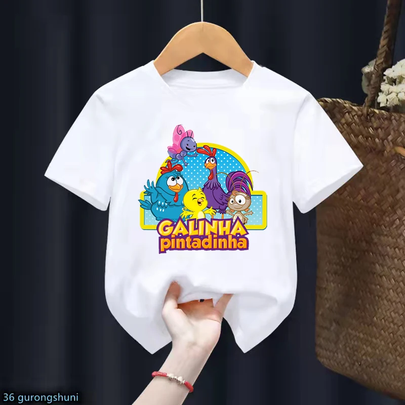 Camiseta de Contos clásicos para niños, playera de dibujos