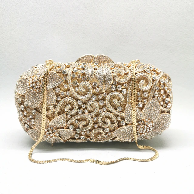 amazon.com Evening Handbags，Clutch Purses for Women Crystal Evening bags  Party Fancy Prom Purse Floral Bridal Clutch Purses Classy Pink: Handbags:  Amazon.com | ShopLook