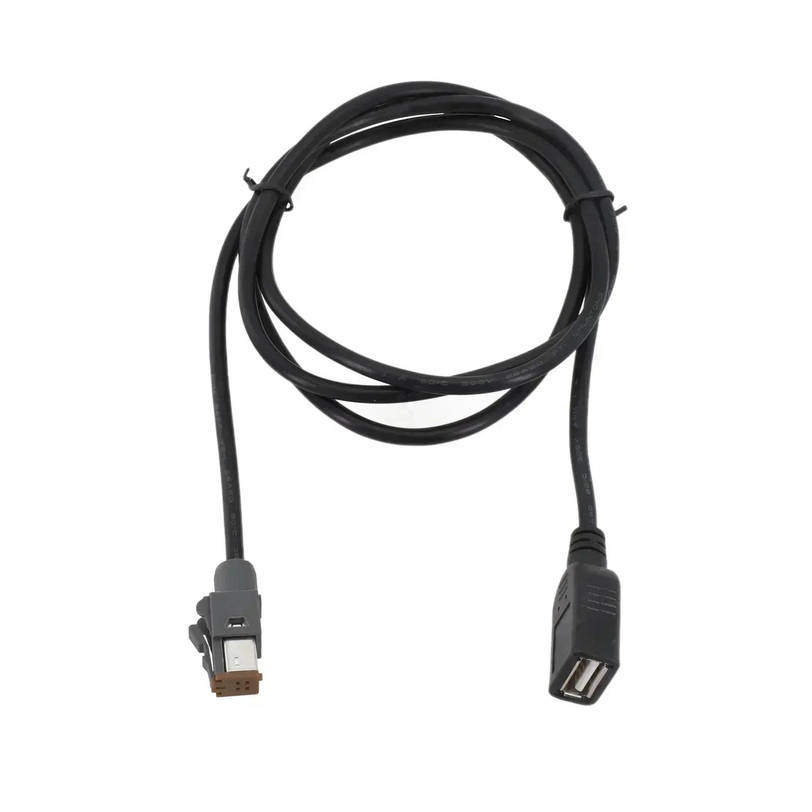 Car Aux Audio Input Media Data Wire Plug To USB Adapter Conector For Outback For Legacy forest man Suzuki Transfer audio