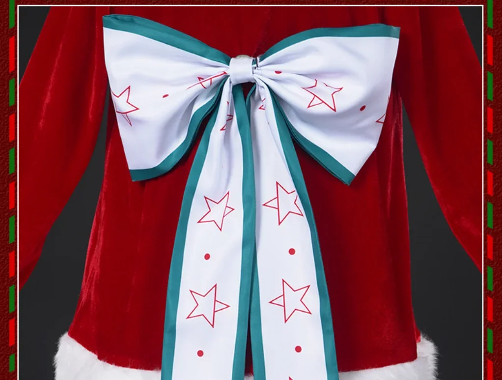 Generic Red Cloak Dress Cosplay Costume for Women (Unofficial)