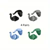 2PCS Swimming Earplugs Waterproof Reusable Silicone Ear Plugs Diving Sport Plugs For Water Surf Showering Swimming Accessories 1