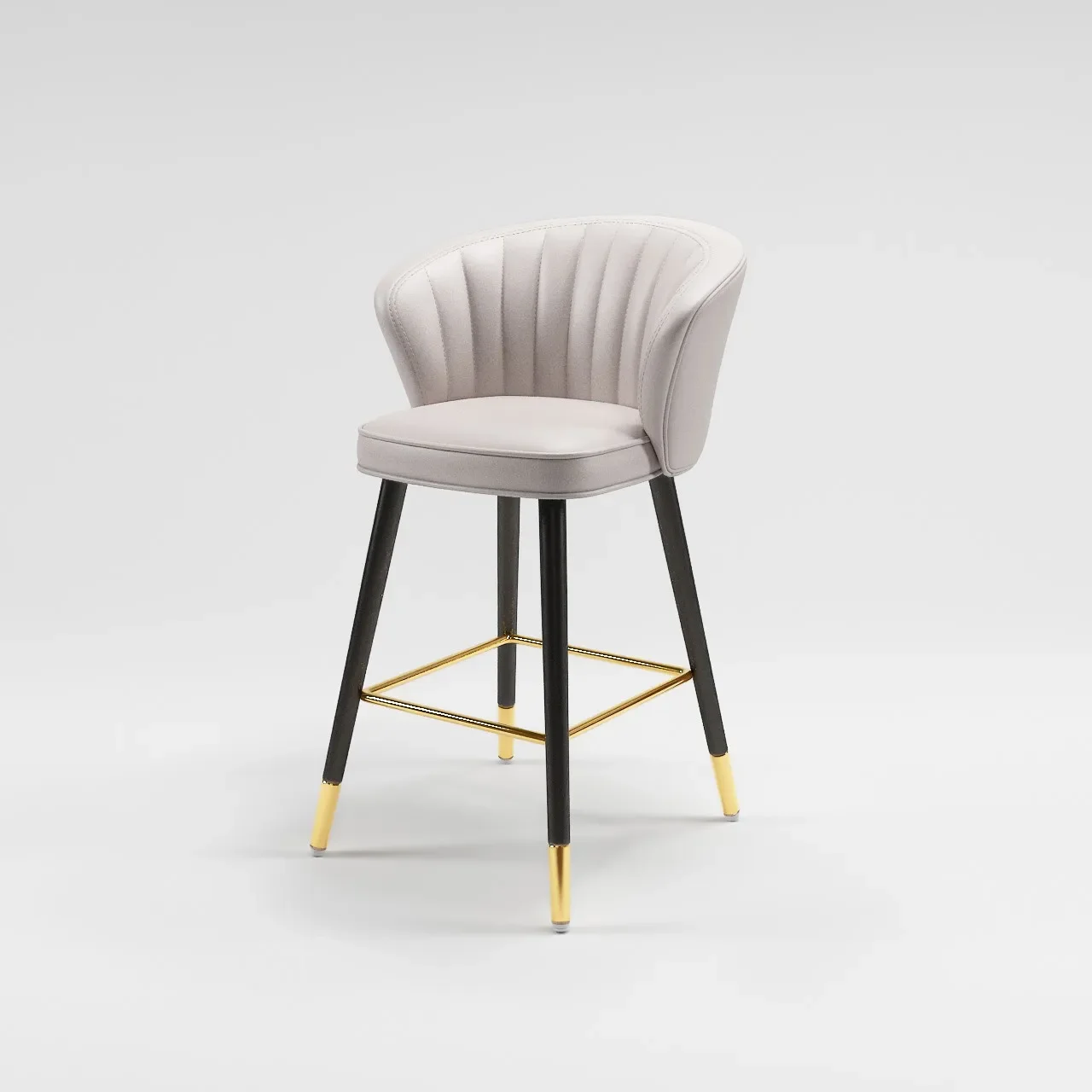 

Simple Modern Wrought Iron Bar Chairs for Bar Furniture Backrest Chair Light Luxury Designer Personality Household Bar Chair