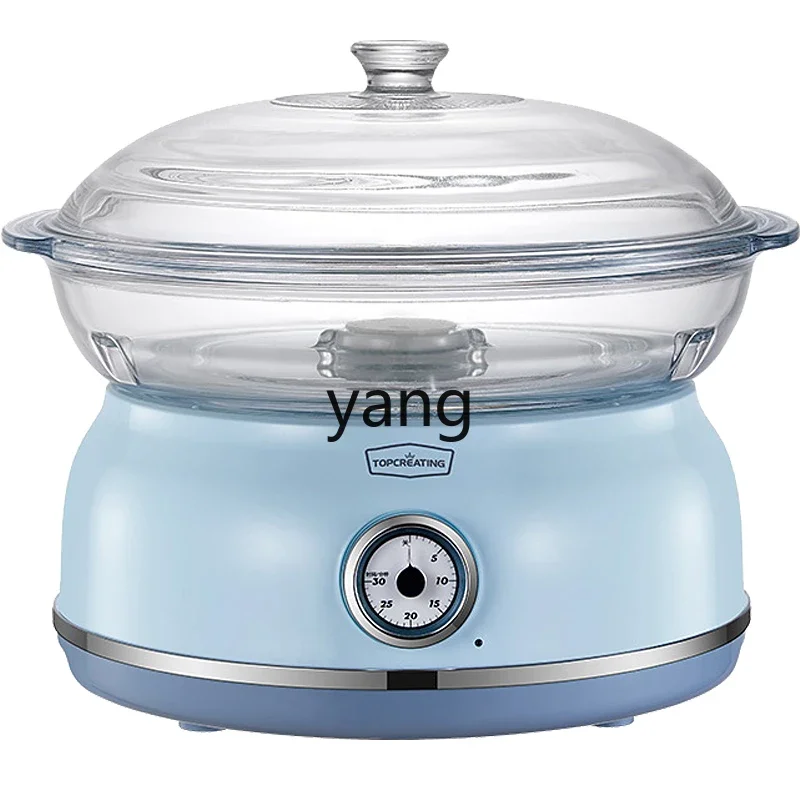 L'm'm Transparent Electric Steamer Multi-Function Seafood Automatic Steam Air Pot