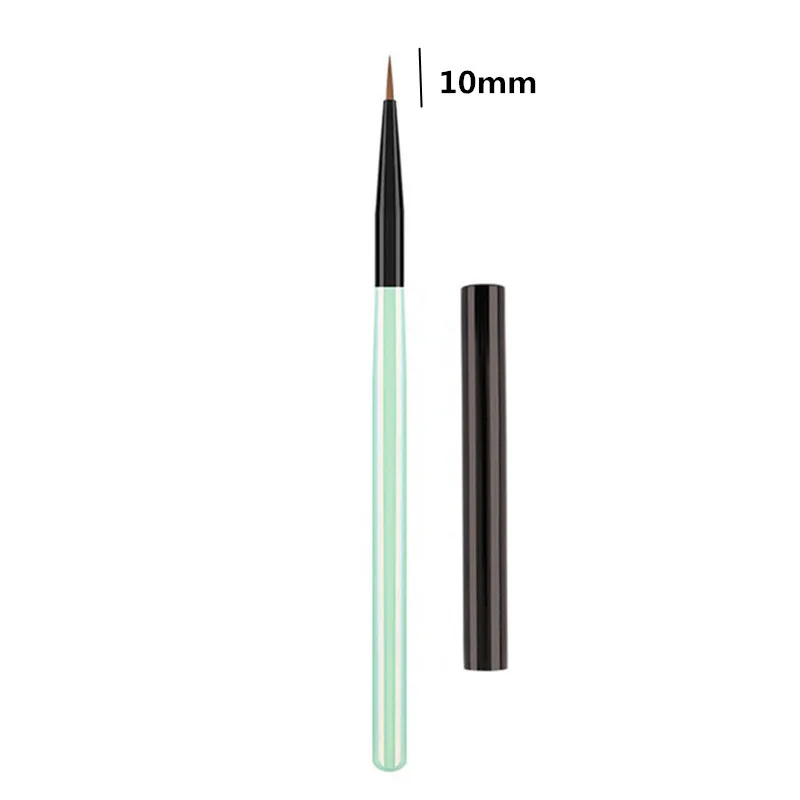12Style Different Colored Handle Nail Acrylic Brush Liquid Powder DIY Nail Drawing Nail Art Bruses 2