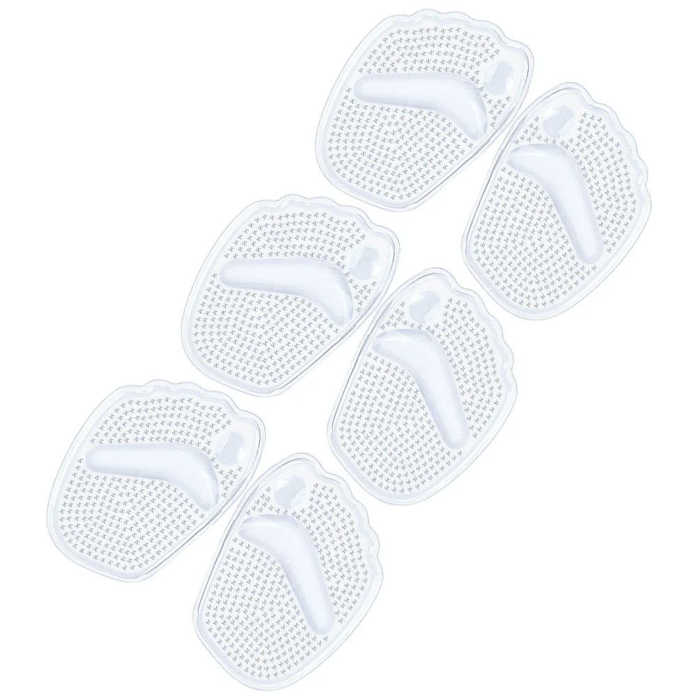 

3 Pairs Adhesive Adhesive Adhesive Soft Forefoot Pads Women High Heel Insoles Silicone Adhesive Adhesive Adhesive High