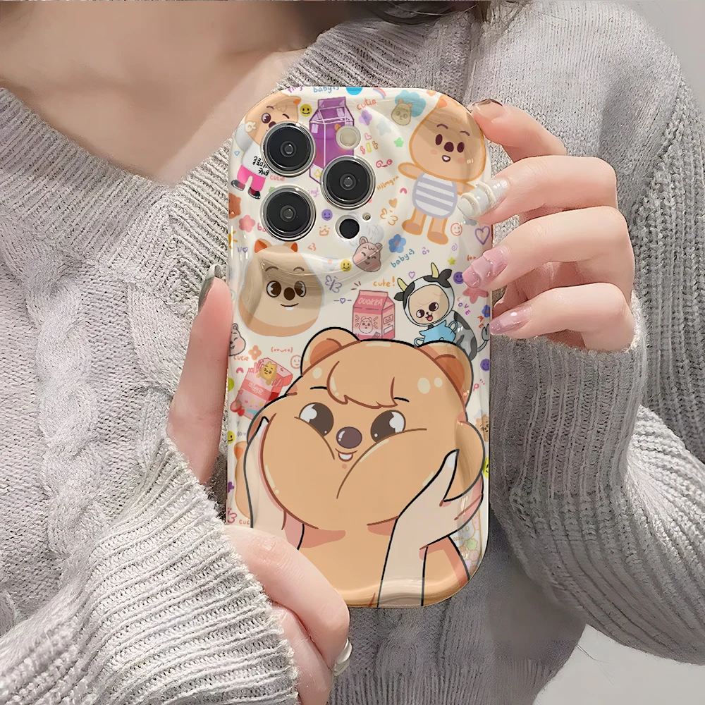 Adorable K-Kids Strays 3D Wave Soft Phone Case