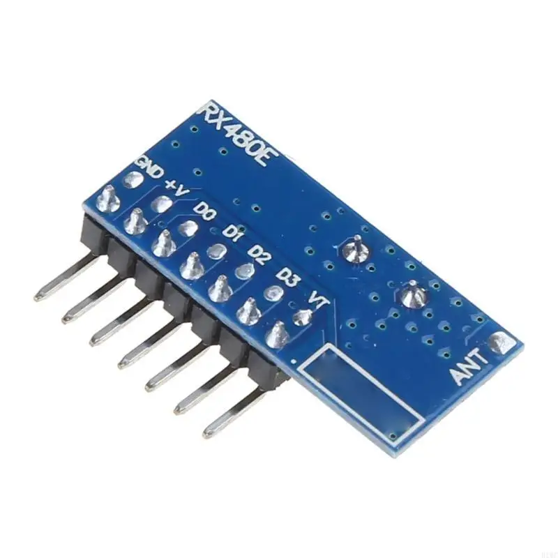 5Pcs RX480-E 433mhz 슈퍼 헤테로다인 수신기 모듈 EV1527 2262 인코딩 칩