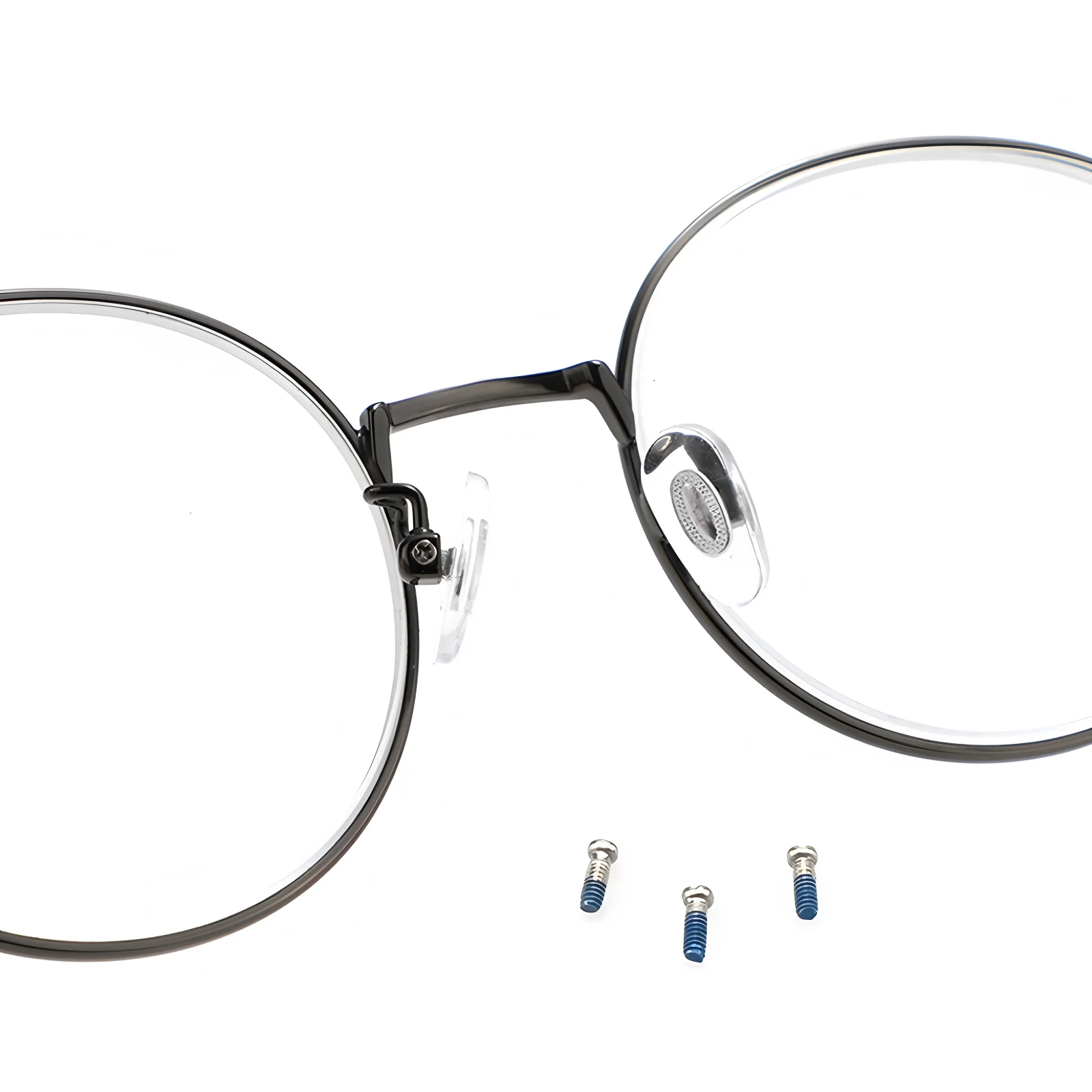 200 Stück Brillenbügel-Nasenpads mit Schraubenverschluss, passend für mehr als nur Schneckenmodelle, Metallrahmen, grenzüberschreitend erhältlich – Detail 3