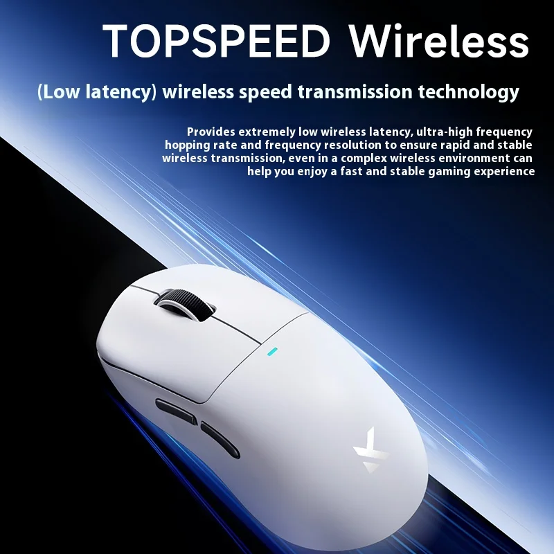 マウス Amazon.com: ZMX MCHOSE A7 Ultra Wireless Gaming Mouse,Tri