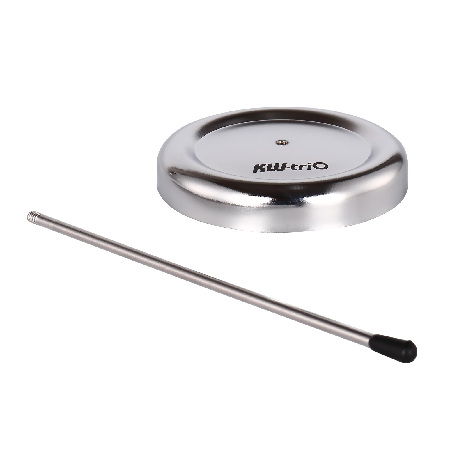 KW-trio All Metal Straight Rod Desk Receipt Holder Spike Stick Bill Notes Paper Memo Fork Check Spindle Restaurant Ticket Holder