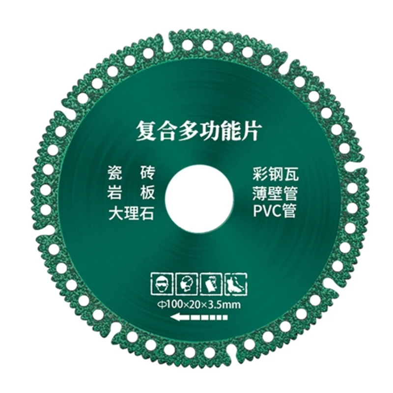 

Diamond Saw Blade Disc Porcelain Tile Ceramic Granite- Marble Cutting Blades For Angle Grinder 100mm Cutting Disc