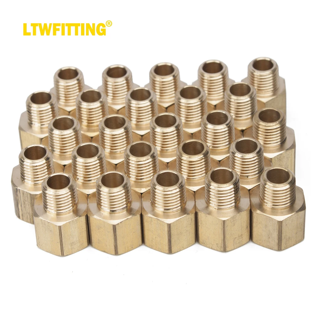 

Латунная Труба LTWFITTING, 3/8 дюйма, гнездо x 1/4 дюйма, Мужской адаптер NPT, Топливный Газ, воздух (комплект из 25 шт.)