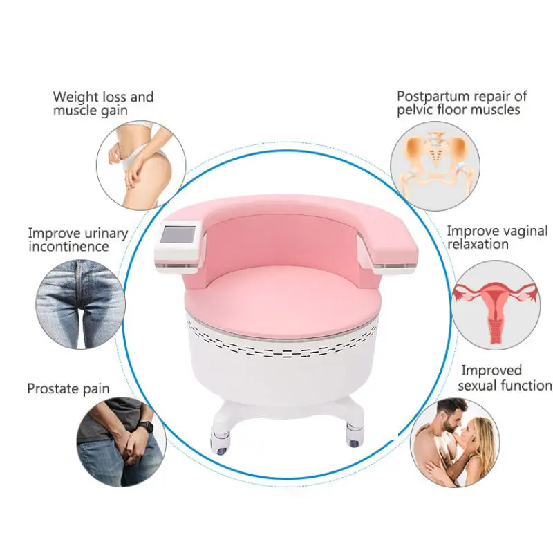 Hot Salon Beauty Ems Sculpting Pelvic Floor Machine Pelvic Floor Chair Ems Urinary Incontinence Chair