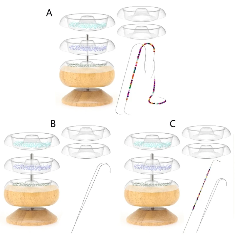 

R3MC пирсинг для рисовых бусин, дерево, ручное вращение, чаша для бисероплетения, поясная бусина, спиннер для поделок, ожерелья,