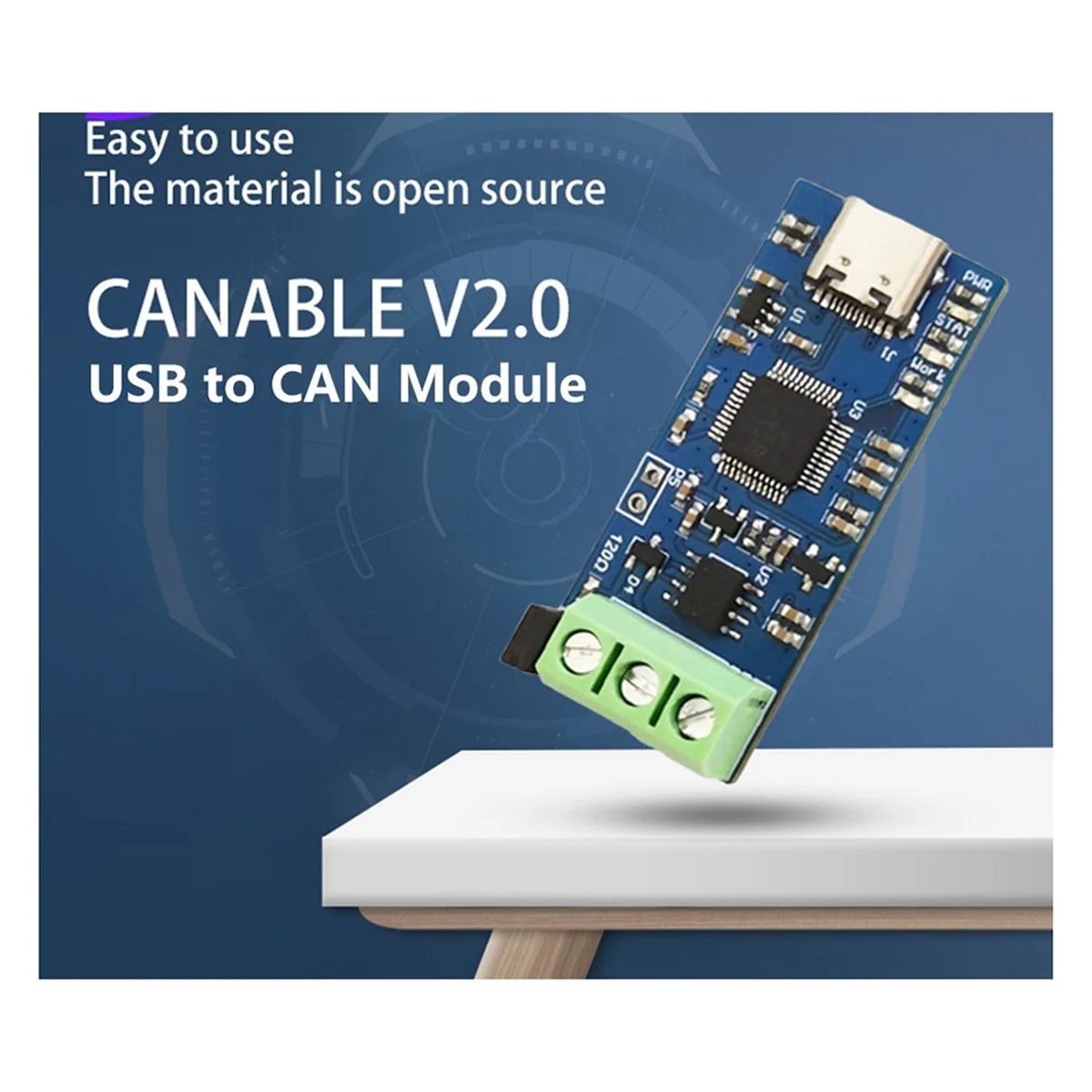 Tools USB to CAN Module Support CAN Portable Bus Analyzer V2.0 Version Multifunctional Convenient Module