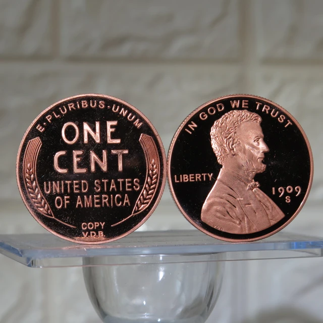 1 Cent Lincoln 1944 S 1セント硬貨 1944 S アメリカ