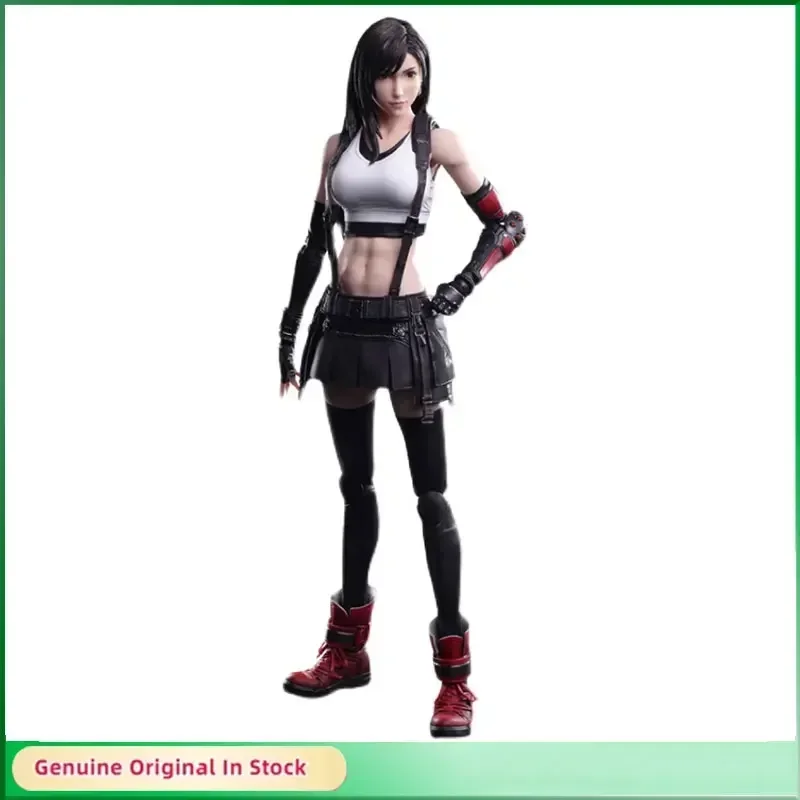 Оригинальные квадратные фигурки ENIX PLAY ARTS PA Tifa Lockhart, финальная фантазия VII, переделанные фигурки, коллекционные модели в подарок