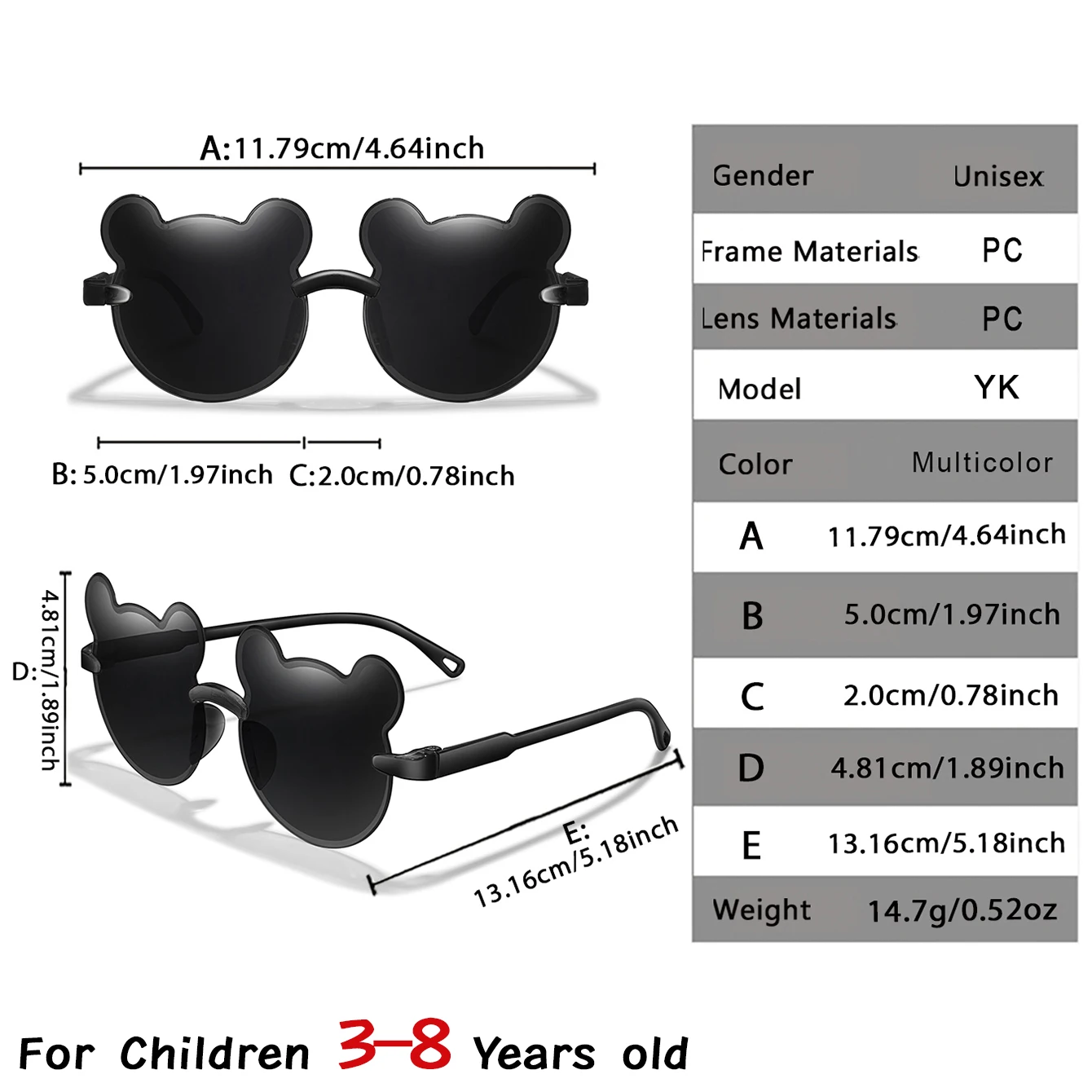 Kids Fashion Cycling Sunglasses