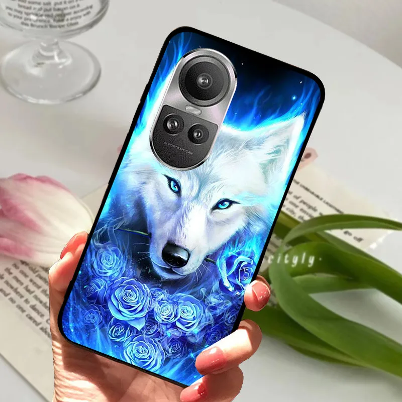 Shockproof Soft TPU Silicone Phone Cover with Cartoon Design