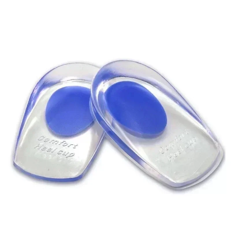 Comfort Heel Pain Insoles Relieve Foot Pain Silicon Gel Heels Cup Cushion Protectors Spur Support Shoe Pad Feet Care Inserts shoe insoles heel patch insole heel protector heel protector pads heel insoles heel cushion insole heel cushion protector heel protector patches