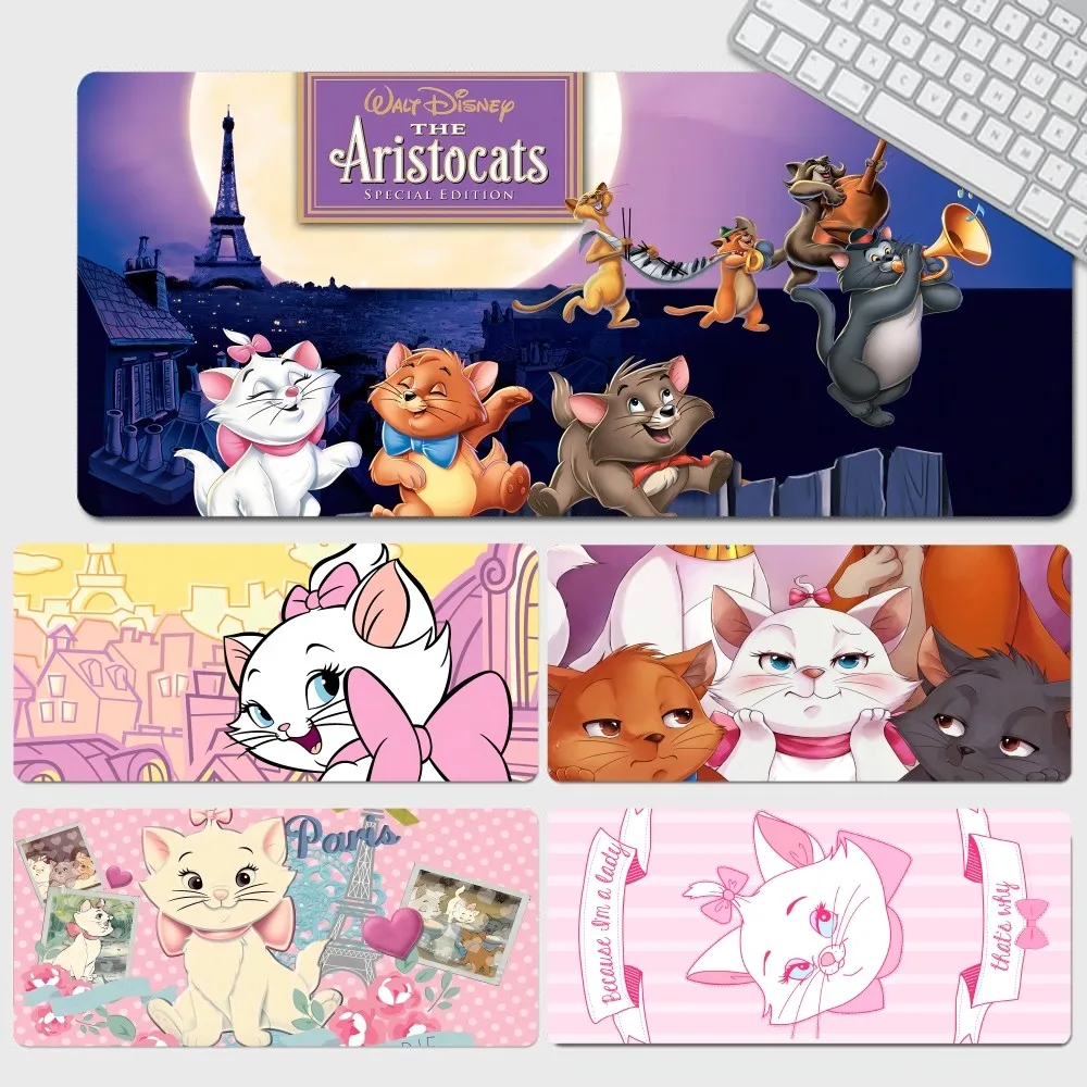 Коврик для мыши в виде кота, 90x40 см