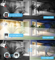 Caméra IP 8MP 4K, caméra de surveillance Wifi, caméra de sécurité extérieure 5MP, CCTV Wi-Fi, caméra vidéo Wi-Fi, caméra étanche CamHi CamHipro IP 3