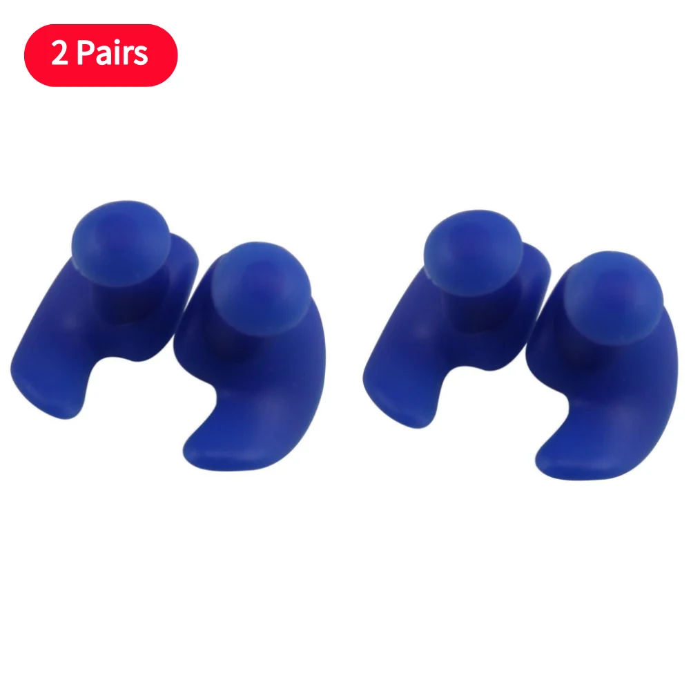 Bouchons d'oreilles étanches en Silicone, 1/2 paires, pour la natation, la  plongée, le Surf, le Sport aquatique, la natation, Anti-bruit, accessoires  - AliExpress