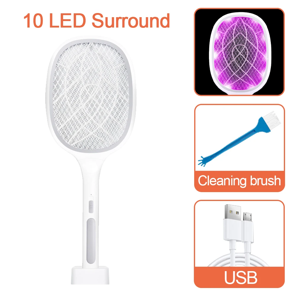 10 LED Grey