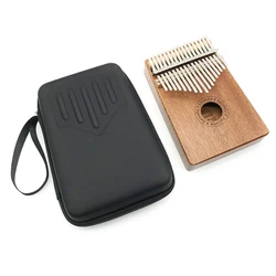 17-Tone Kalimba Thumb Thickened Kalimba Instrument Storage Case Kalimba Music Box Student Art Supply Accessory Storage Boxes 1PC