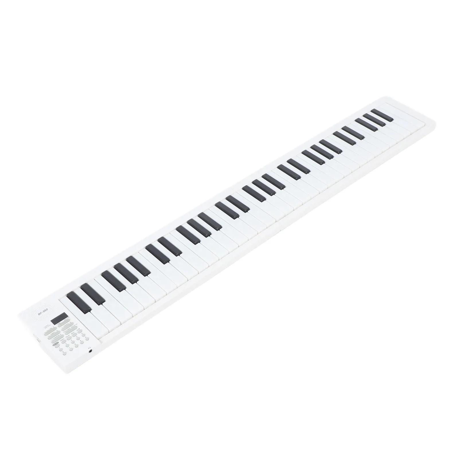 61 Key Foldable Piano Portable Keyboard Folding Electronic Instrument Toy with Recording Playback DC 5V