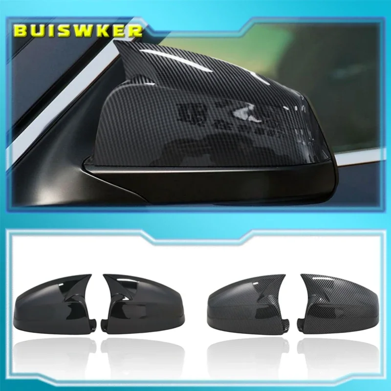 

Carbon Fiber Look Car styling M style Replacement Mirror Cover for BMW 5 6 7 serie F01 F02 F03 F04 F06 F07 F10 F11 F12 F13