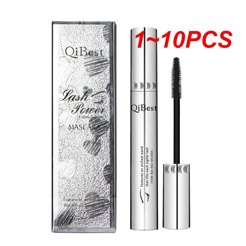 1 ~ 10 Pezzi Mascara Per Ciglia In Fibra Di Seta Waterproof Rimel 3D Mascara Per L'Estensione Delle Ciglia Nero Spesso Allungamento 4D Rimel Makeup